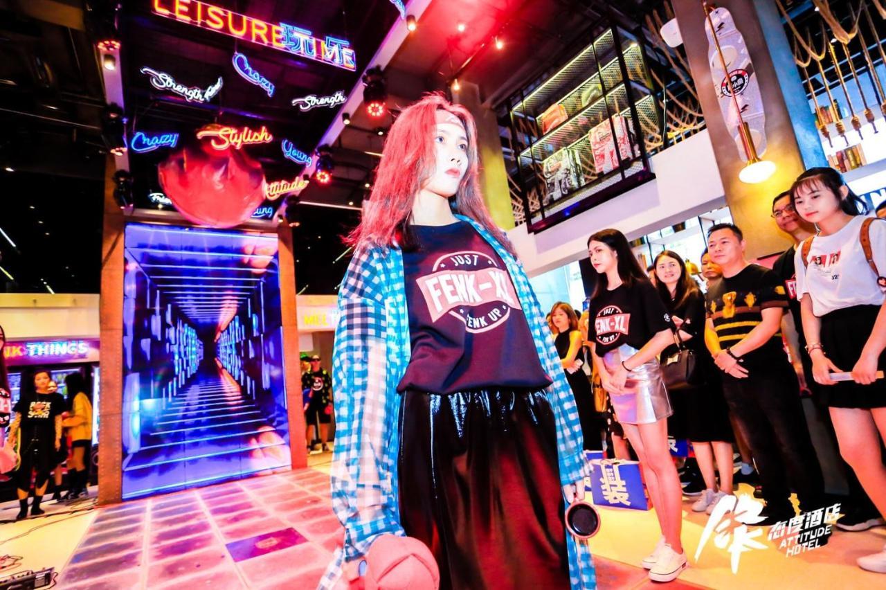 Fenk Attitude Hotel Guangzhou Railway Station Extérieur photo